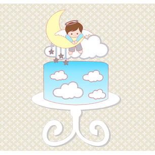 Arquivo topo de bolo batizado