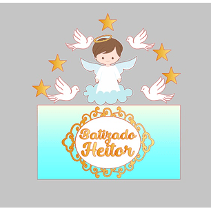 Arquivo topo de bolo batizado