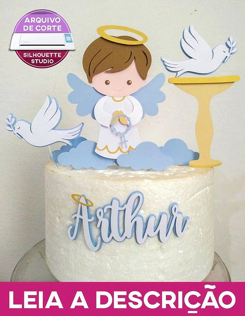 Arquivo topo de bolo batizado