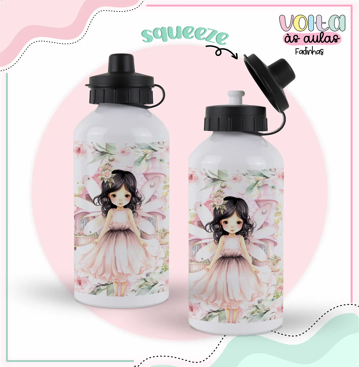 ARQUIVO ENCADERNAÇÃO KIT ESCOLAR FADINHA - LINA CRIATIVA 9