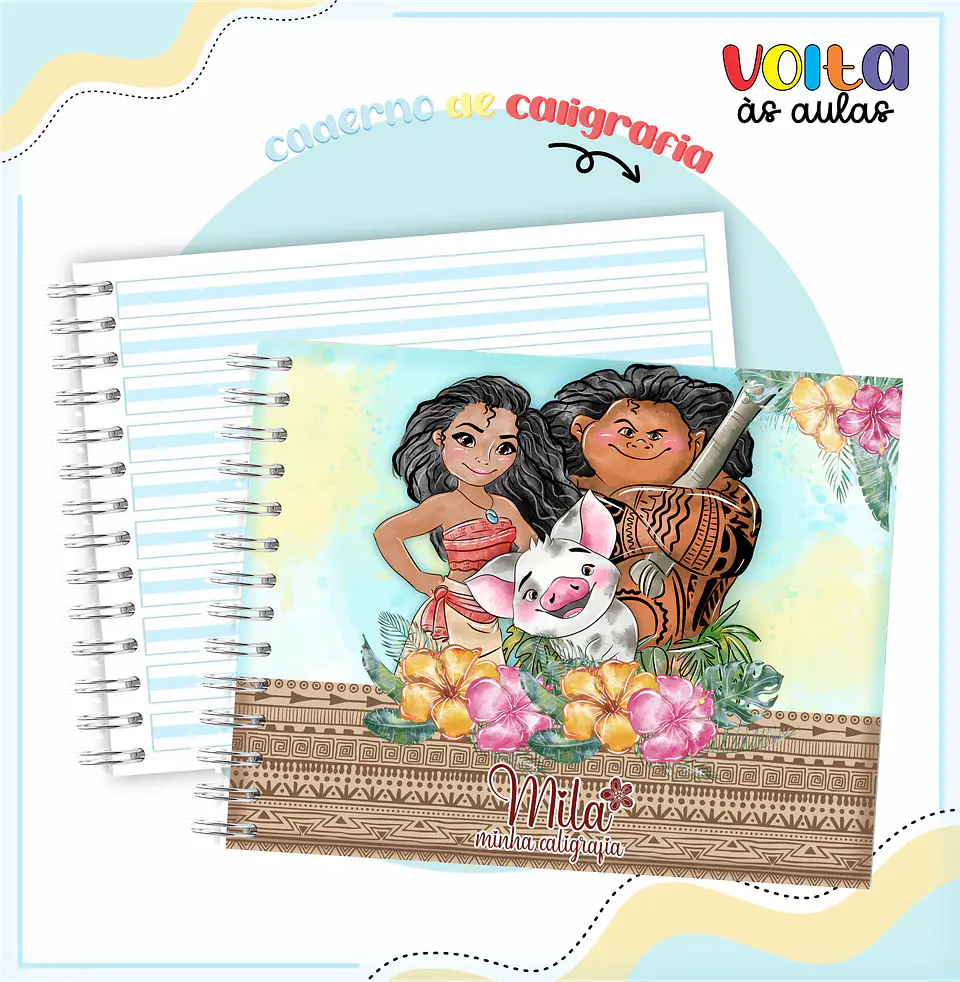 ARQUIVO ENCADERNAÇÃO KIT ESCOLAR MOANA - LINA CRIATIVA 3
