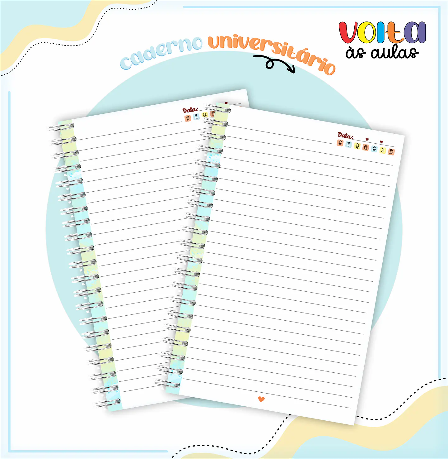 ARQUIVO ENCADERNAÇÃO KIT ESCOLAR MOANA - LINA CRIATIVA 5