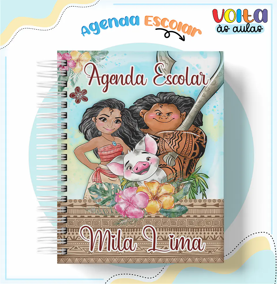 ARQUIVO ENCADERNAÇÃO KIT ESCOLAR MOANA - LINA CRIATIVA 10