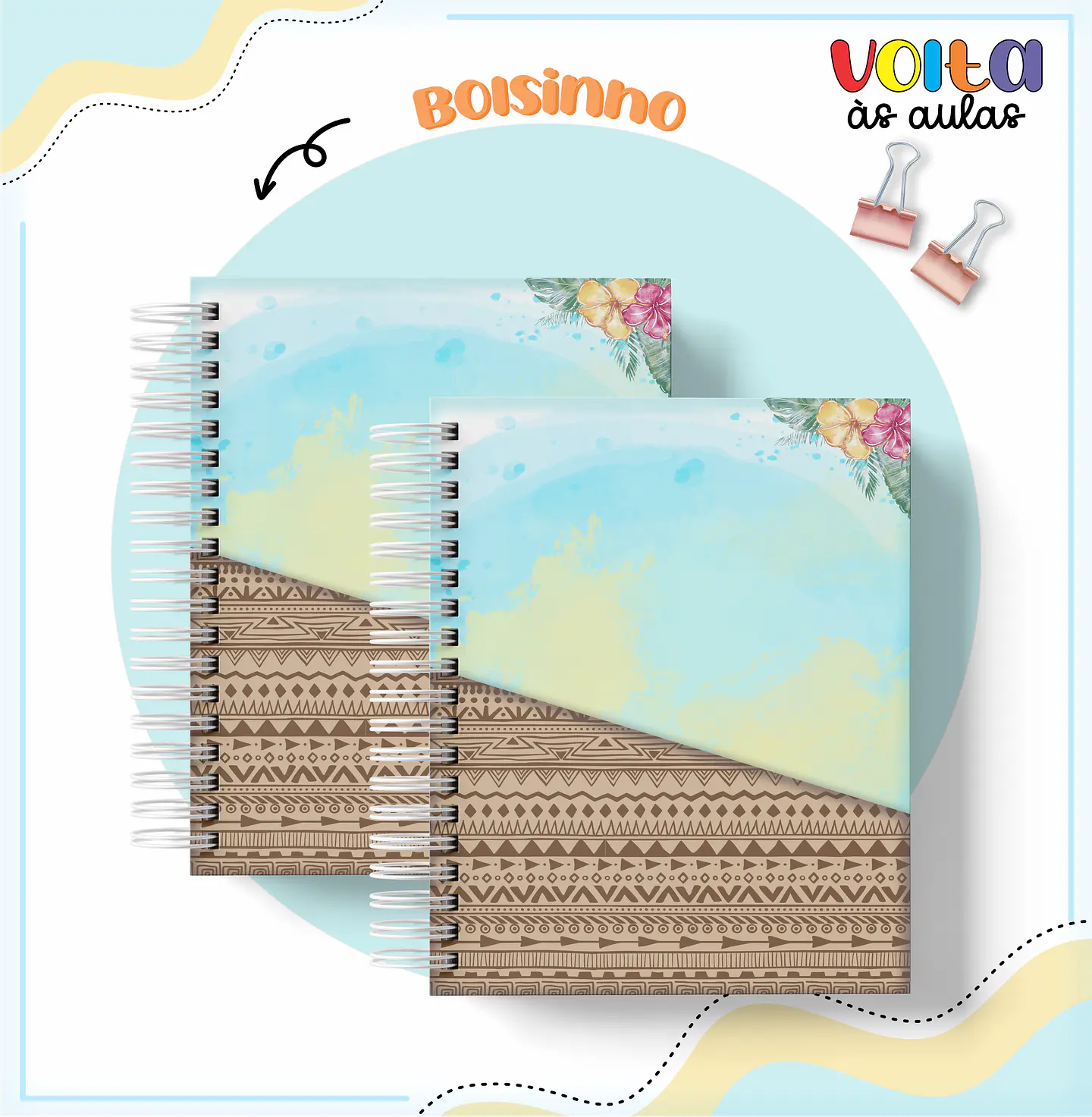 ARQUIVO ENCADERNAÇÃO KIT ESCOLAR MOANA - LINA CRIATIVA 12