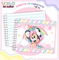 ARQUIVO ENCADERNAÇÃO KIT ESCOLAR MINNIE UNICÓRNIO - LINA CRIATIVA - Thumbnail 12