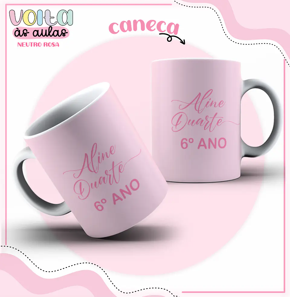 ARQUIVO ENCADERNAÇÃO KIT ESCOLAR ROSA NEUTRO - LINA CRIATIVA 8