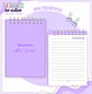 ARQUIVO ENCADERNAÇÃO KIT ESCOLAR NEUTRO LILAS - LINA CRIATIVA - Thumbnail 10