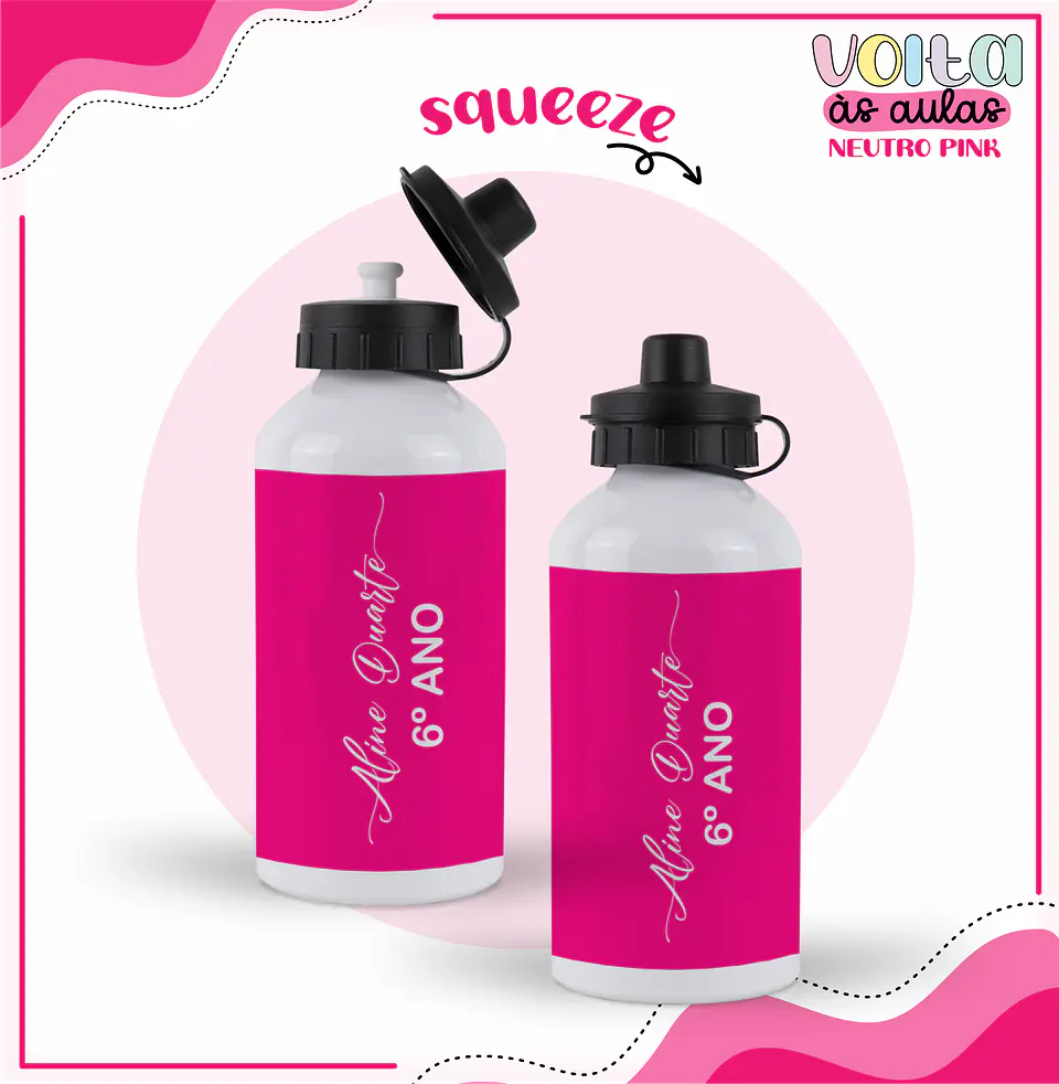 ARQUIVO ENCADERNAÇÃO KIT ESCOLAR NEUTRO PINK - LINA CRIATIVA 4