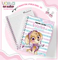 ARQUIVO ENCADERNAÇÃO KIT ESCOLAR PATRULHA CANINA ROSA - LINA CRIATIVA - Thumbnail 8