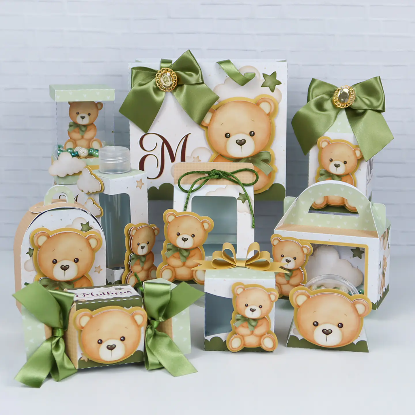 ARQUIVO DE CORTE URSINHO - CHUVINHA DE PAPEL 1