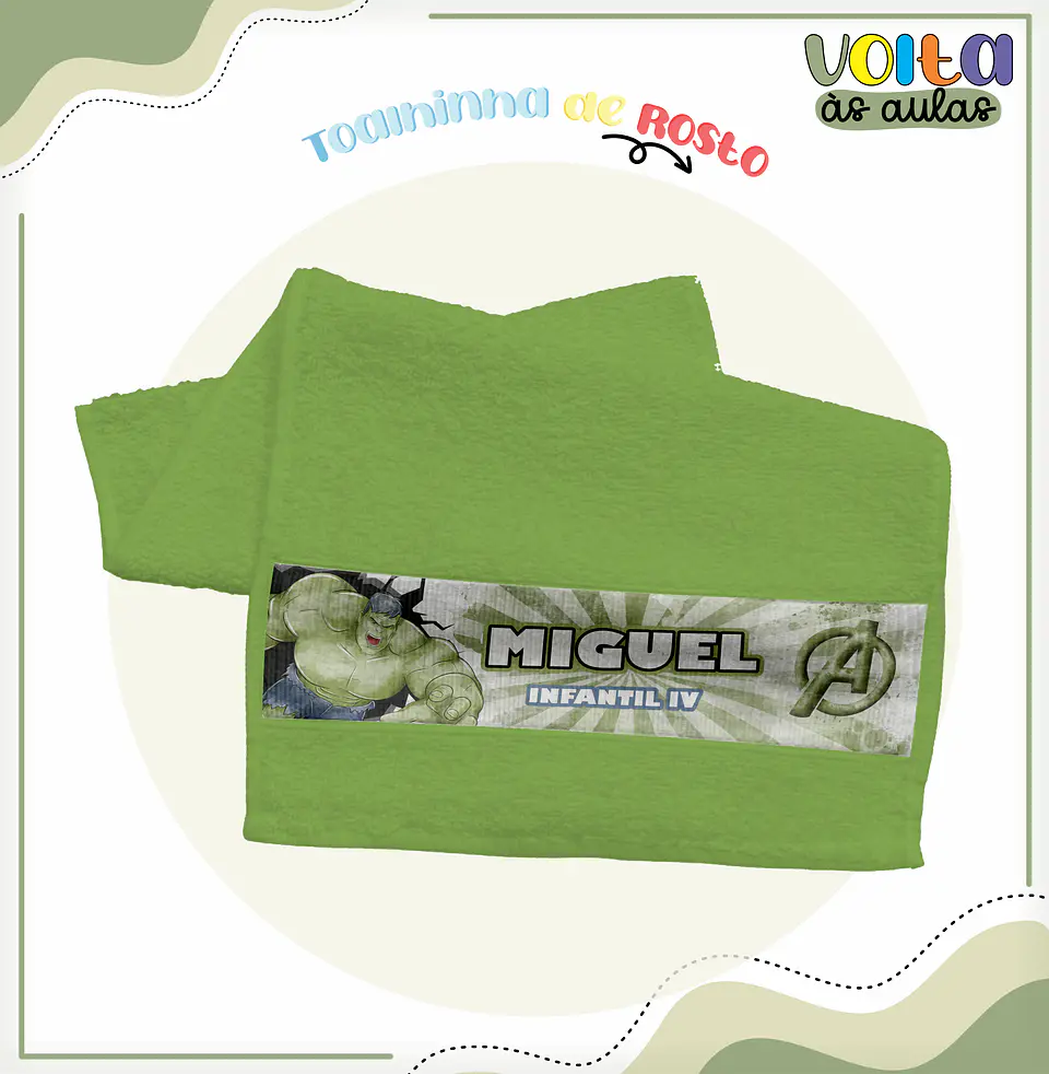 ARQUIVO ENCADERNAÇÃO KIT ESCOLAR HULK - LINA CRIATIVA 2