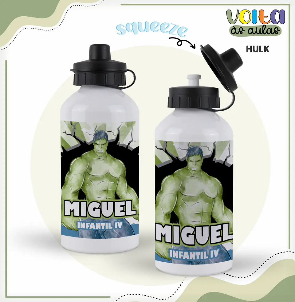 ARQUIVO ENCADERNAÇÃO KIT ESCOLAR HULK - LINA CRIATIVA 12