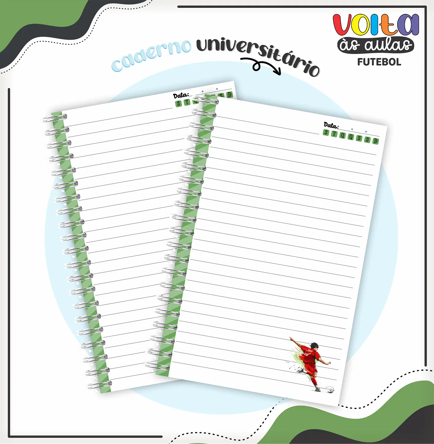 ARQUIVO ENCADERNAÇÃO KIT ESCOLAR FUTEBOL - LINA CRIATIVA 7