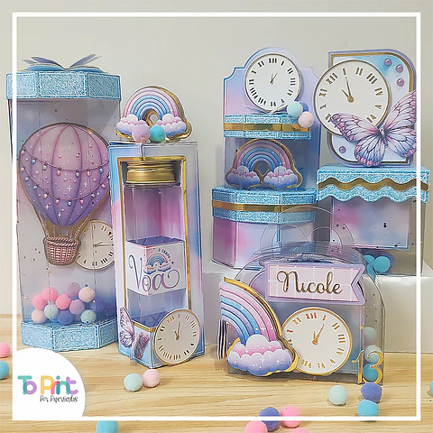 COLEÇÃO O TEMPO VOA (COM ARTE) - PAPERTICULAS