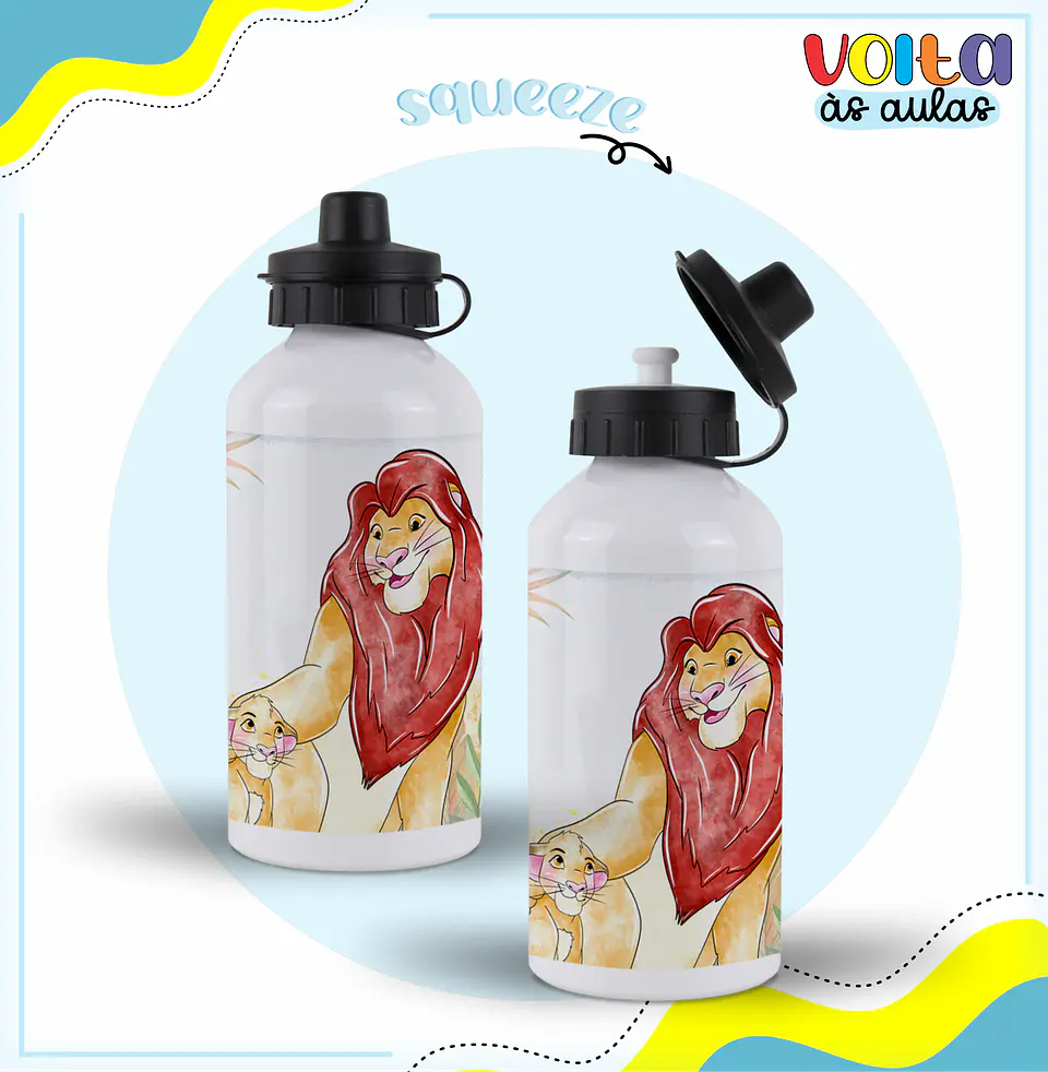 ARQUIVO ENCADERNAÇÃO KIT ESCOLAR REI LEÃO - LINA CRIATIVA 12