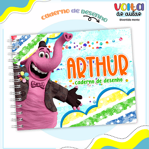 ARQUIVO ENCADERNAÇÃO KIT ESCOLAR DIVERTIDAMENTE - LINA CRIATIVA