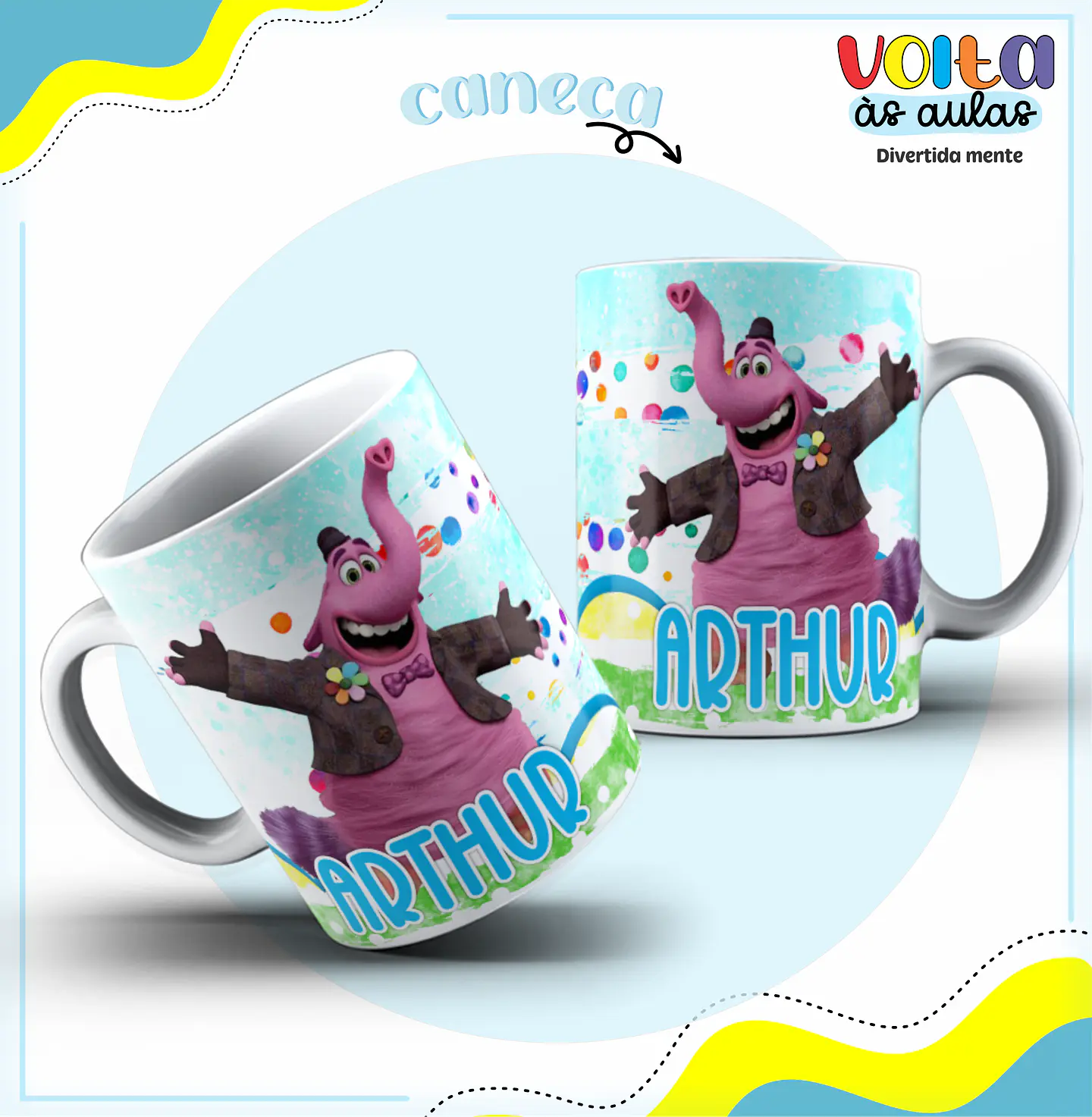 ARQUIVO ENCADERNAÇÃO KIT ESCOLAR DIVERTIDAMENTE - LINA CRIATIVA 8