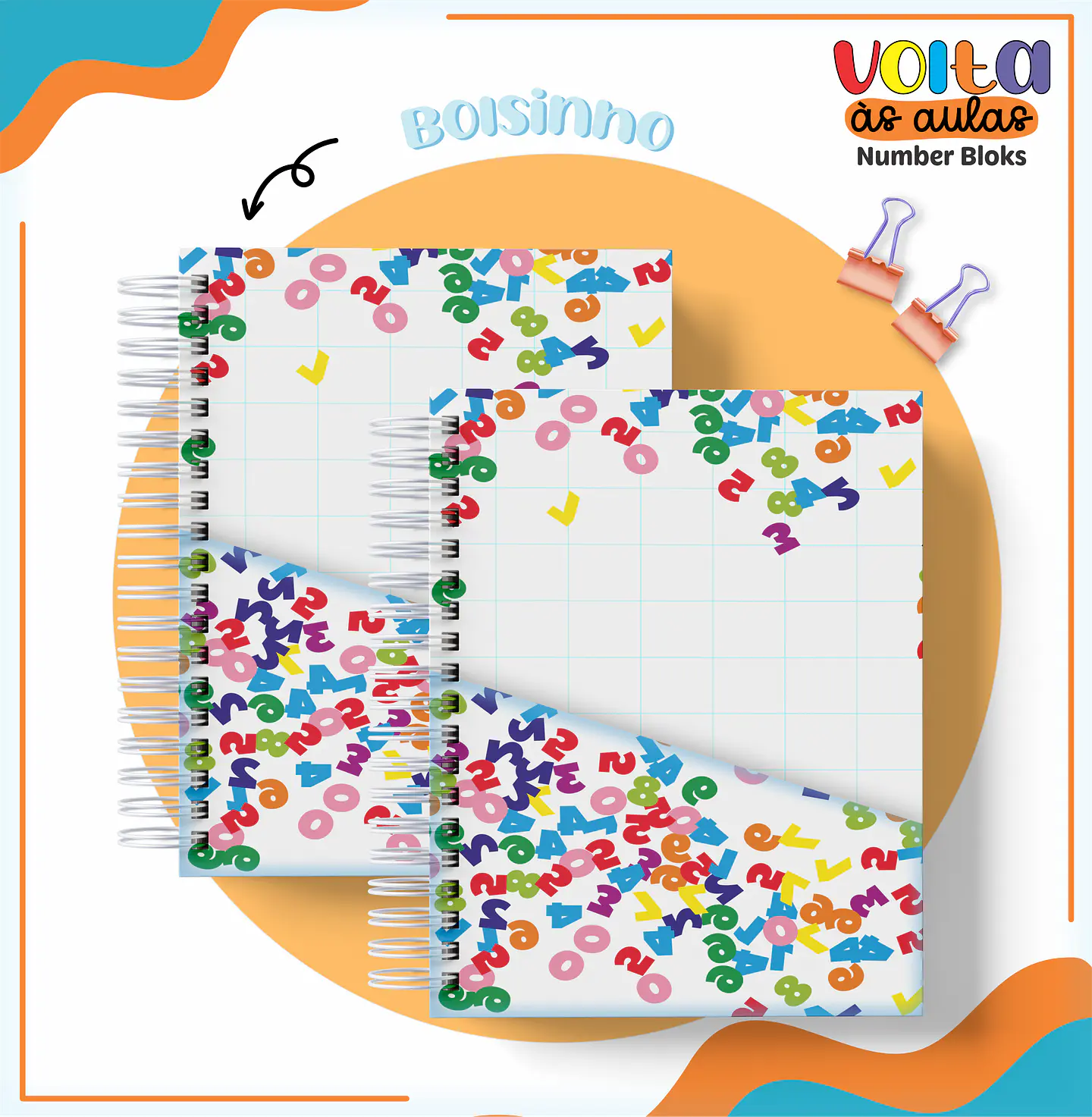 ARQUIVO ENCADERNAÇÃO KIT ESCOLAR NUMBER BLOCKS - LINA CRIATIVA 11
