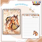ARQUIVO ENCADERNAÇÃO KIT ESCOLAR CAVALOS - LINA CRIATIVA - Thumbnail 5