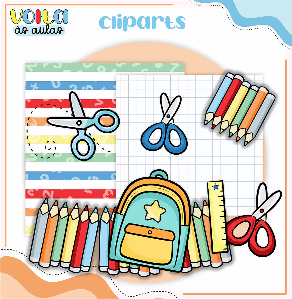 ARQUIVO ENCADERNAÇÃO KIT ESCOLAR ALUNINHOS MENINO - LINA CRIATIVA 2