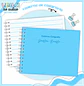 ARQUIVO ENCADERNAÇÃO KIT ESCOLAR NEUTRO AZUL - LINA CRIATIVA - Thumbnail 5