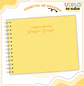 ARQUIVO ENCADERNAÇÃO KIT ESCOLAR NEUTRO AMARELO - LINA CRIATIVA - Thumbnail 4