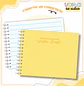 ARQUIVO ENCADERNAÇÃO KIT ESCOLAR NEUTRO AMARELO - LINA CRIATIVA - Thumbnail 5