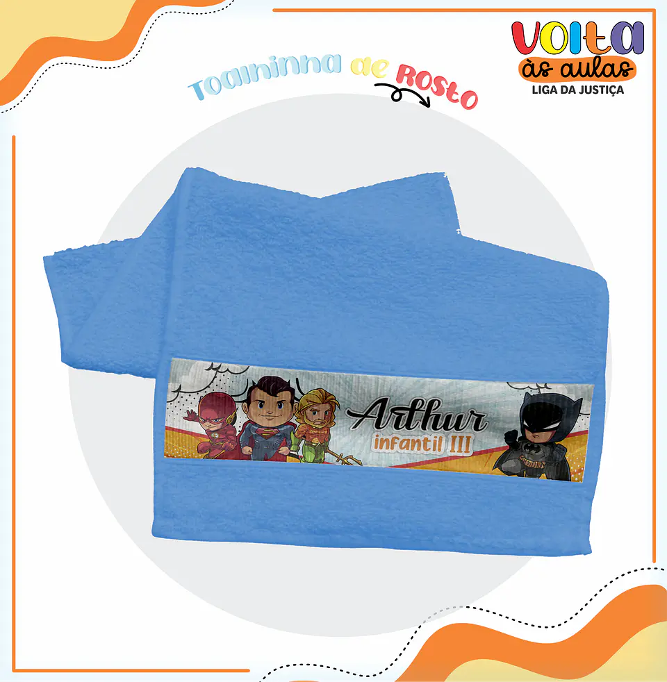 ARQUIVO ENCADERNAÇÃO KIT ESCOLAR LIGA DA JUSTIÇA - LINA CRIATIVA 2