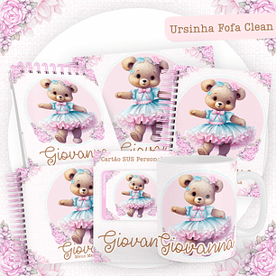 ARQUIVO ENCADERNAÇÃO BABY URSINHA FOFA - PAMELLA