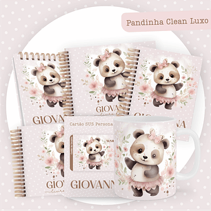 ARQUIVO ENCADERNAÇÃO BABY PANDINHA LUXO - PAMELLA