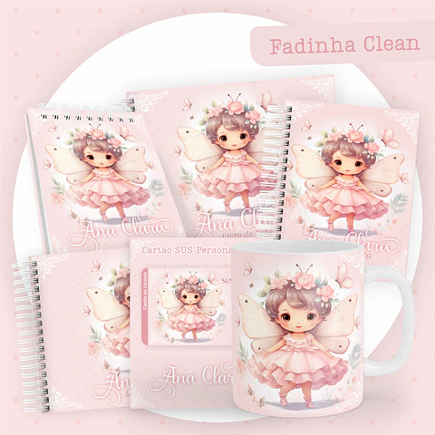 ARQUIVO ENCADERNAÇÃO BABY FADINHA LUXO - PAMELLA