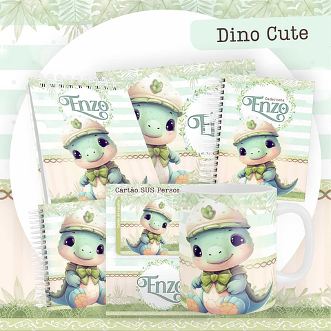 ARQUIVO ENCADERNAÇÃO BABY DINOSSAURO - PAMELLA