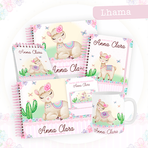 ARQUIVO ENCADERNAÇÃO BABY LHAMA - PAMELLA