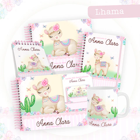 ARQUIVO ENCADERNAÇÃO BABY LHAMA - PAMELLA