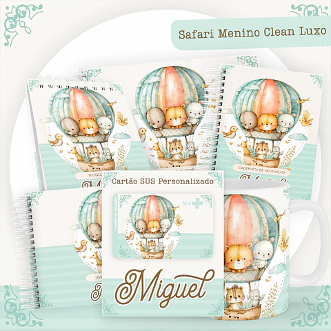 ARQUIVO ENCADERNAÇÃO BABY SAFARI BALÃO - PAMELLA