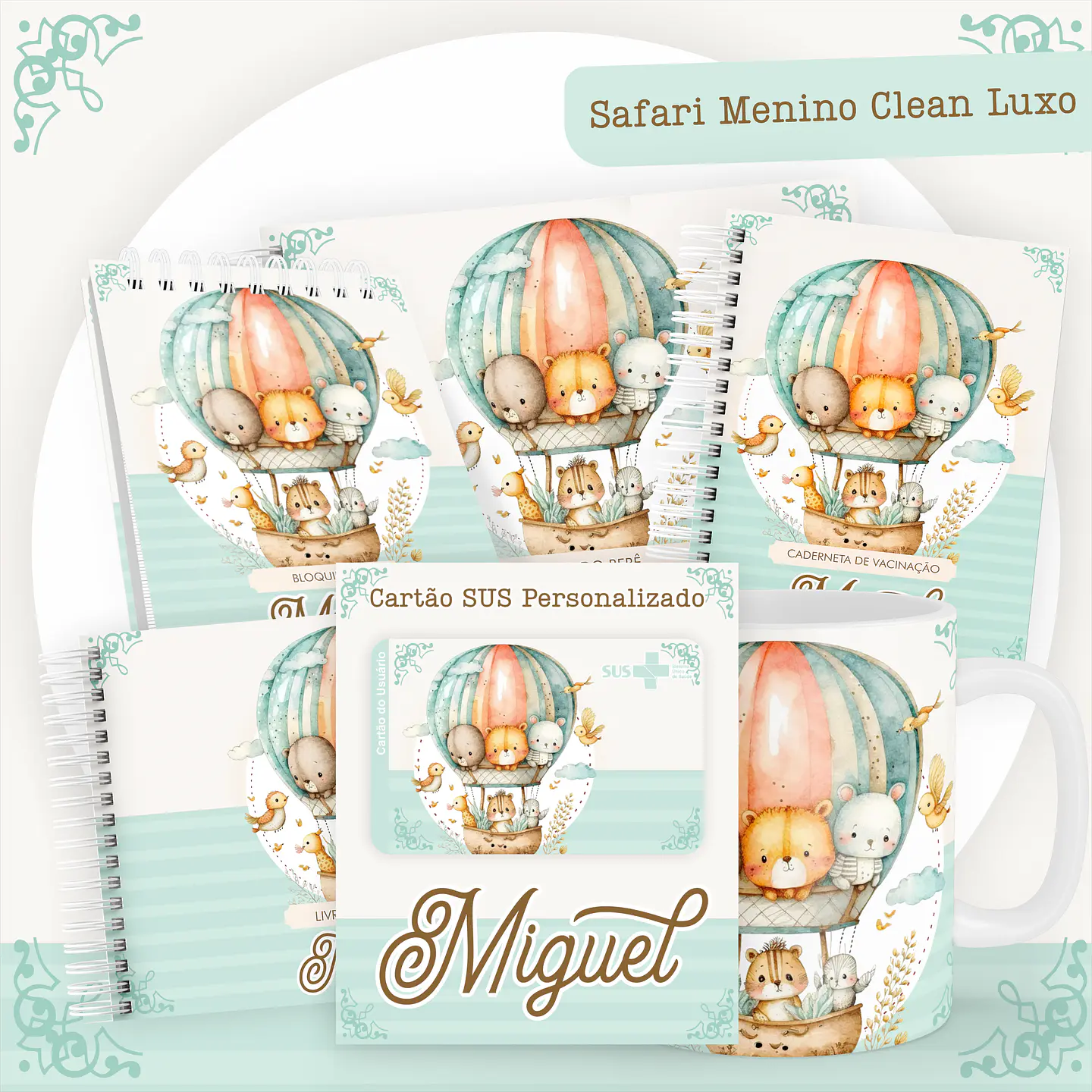 ARQUIVO ENCADERNAÇÃO BABY SAFARI BALÃO - PAMELLA 1