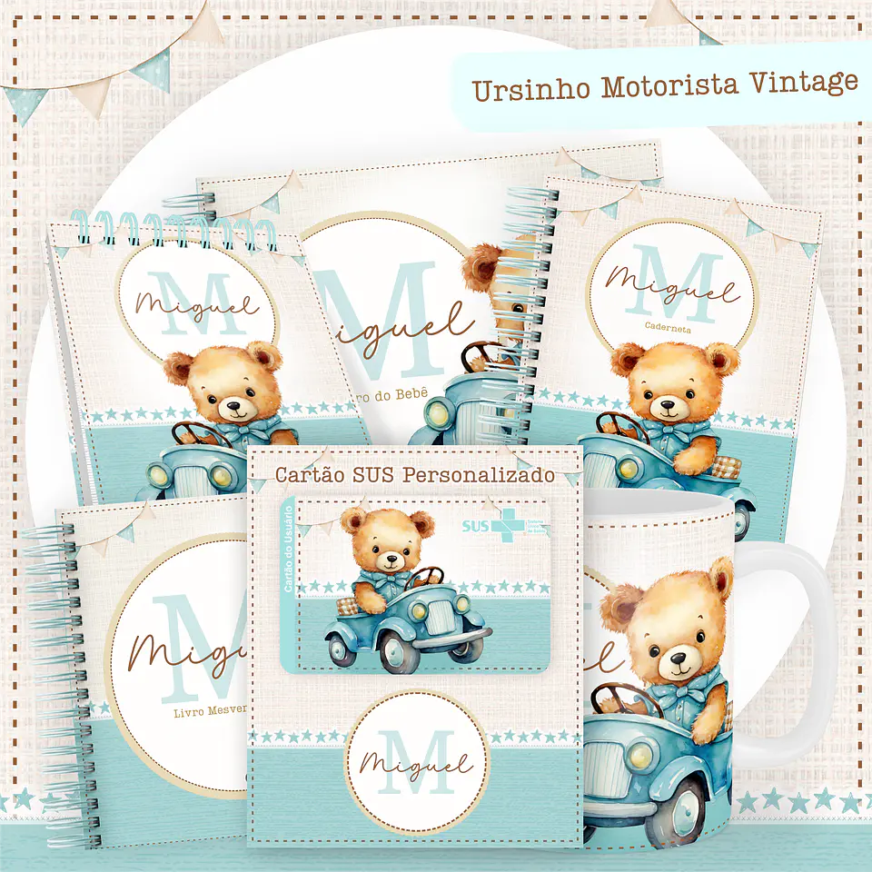 ARQUIVO ENCADERNAÇÃO BABY URSINHO CARRINHO- PAMELLA 1