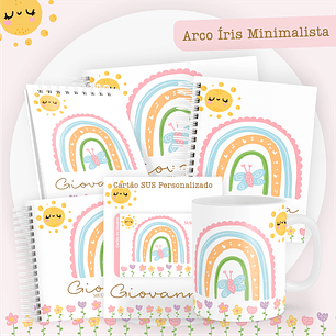 ARQUIVO ENCADERNAÇÃO BABY ARCO IRIS - PAMELLA