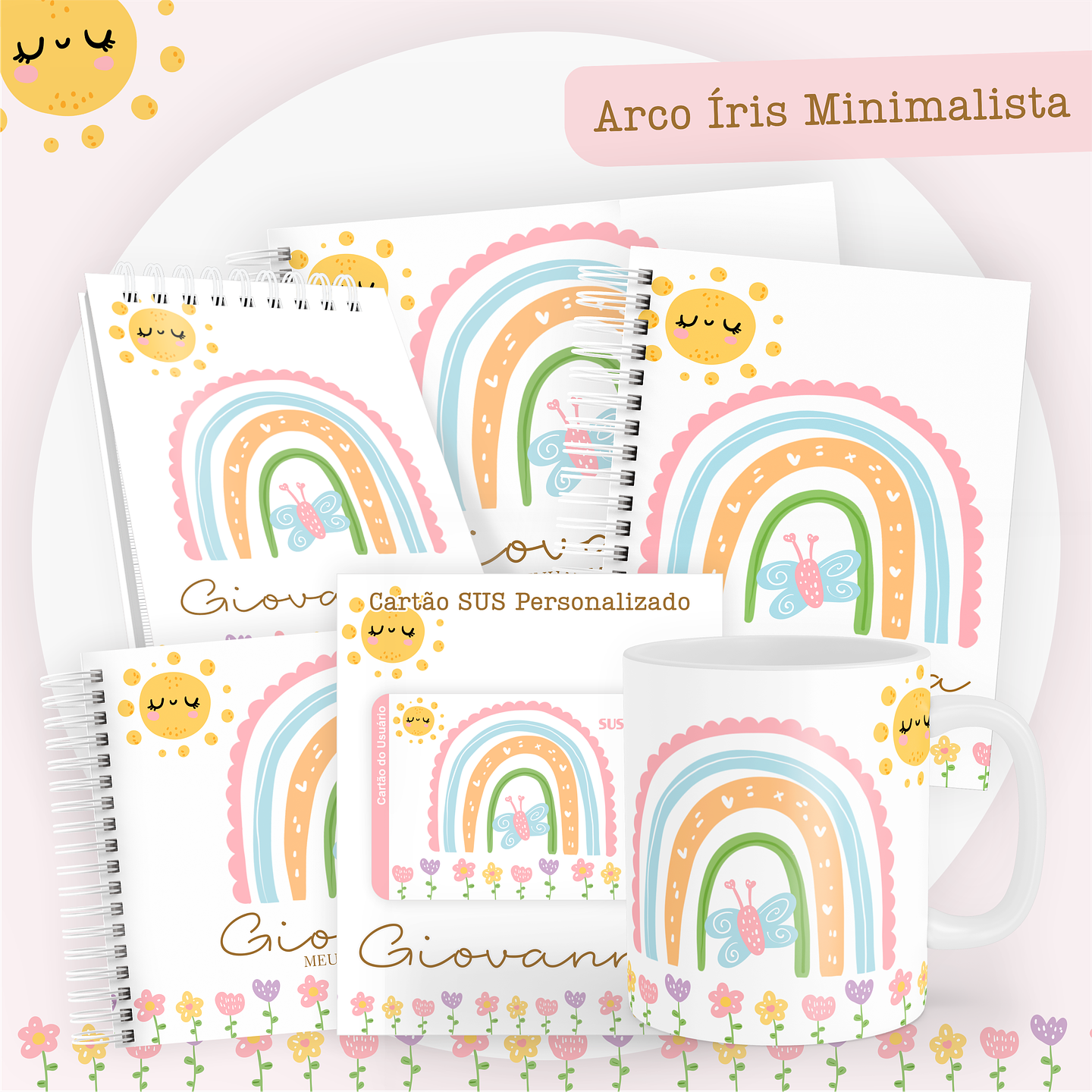 ARQUIVO ENCADERNAÇÃO BABY ARCO IRIS - PAMELLA 1