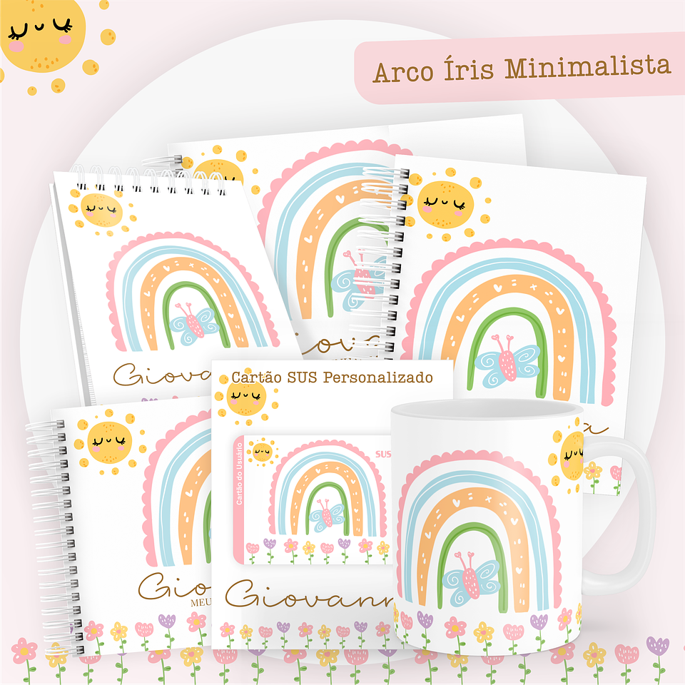 ARQUIVO ENCADERNAÇÃO BABY ARCO IRIS - PAMELLA 1