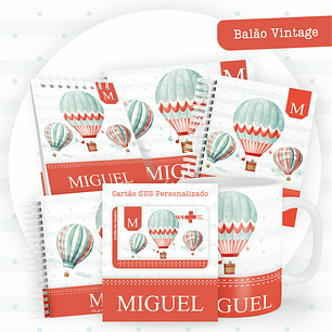 ARQUIVO ENCADERNAÇÃO BABY BALÃO VINTAGE - PAMELLA