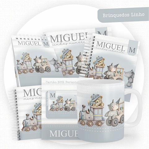 ARQUIVO ENCADERNAÇÃO BABY BRINQUEDOS VINTAGE - PAMELLA