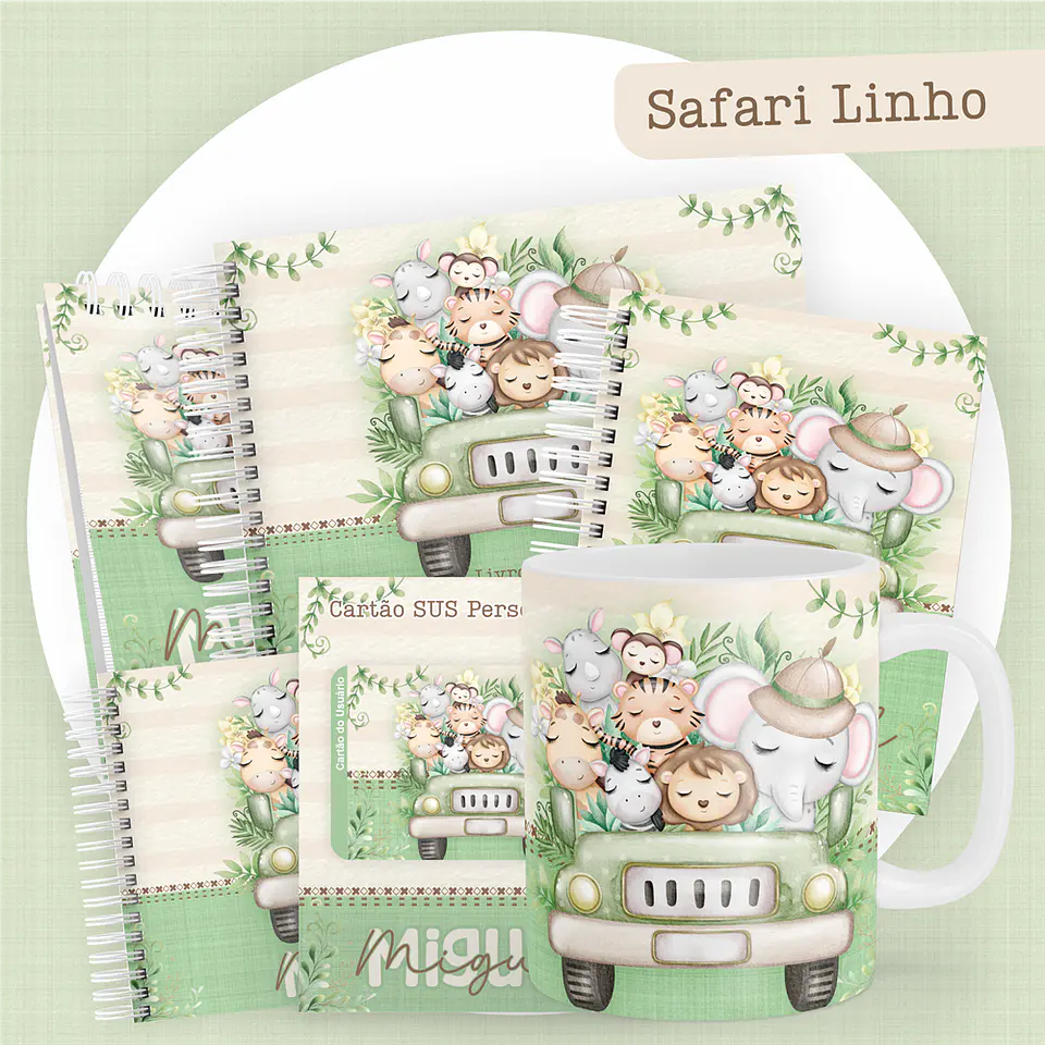 ARQUIVO ENCADERNAÇÃO BABY SAFARI MENINO - PAMELLA 1