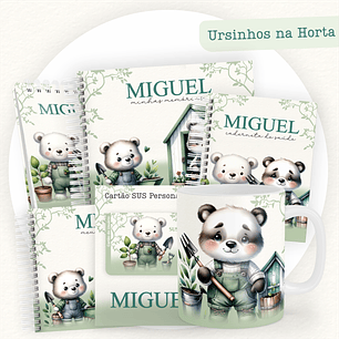 ARQUIVO ENCADERNAÇÃO BABY URSINHO NA HORTA - PAMELLA