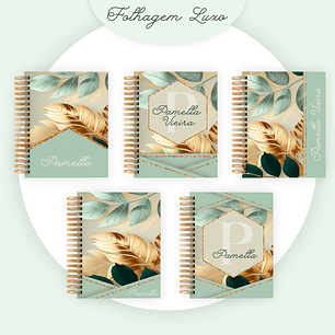 ARQUIVO ENCADERNAÇÃO COMBO FOLHAGEM LUXO - PAMELLA