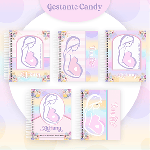 ARQUIVO ENCADERNAÇÃO COMBO GESTANTE CANDY - PAMELLA