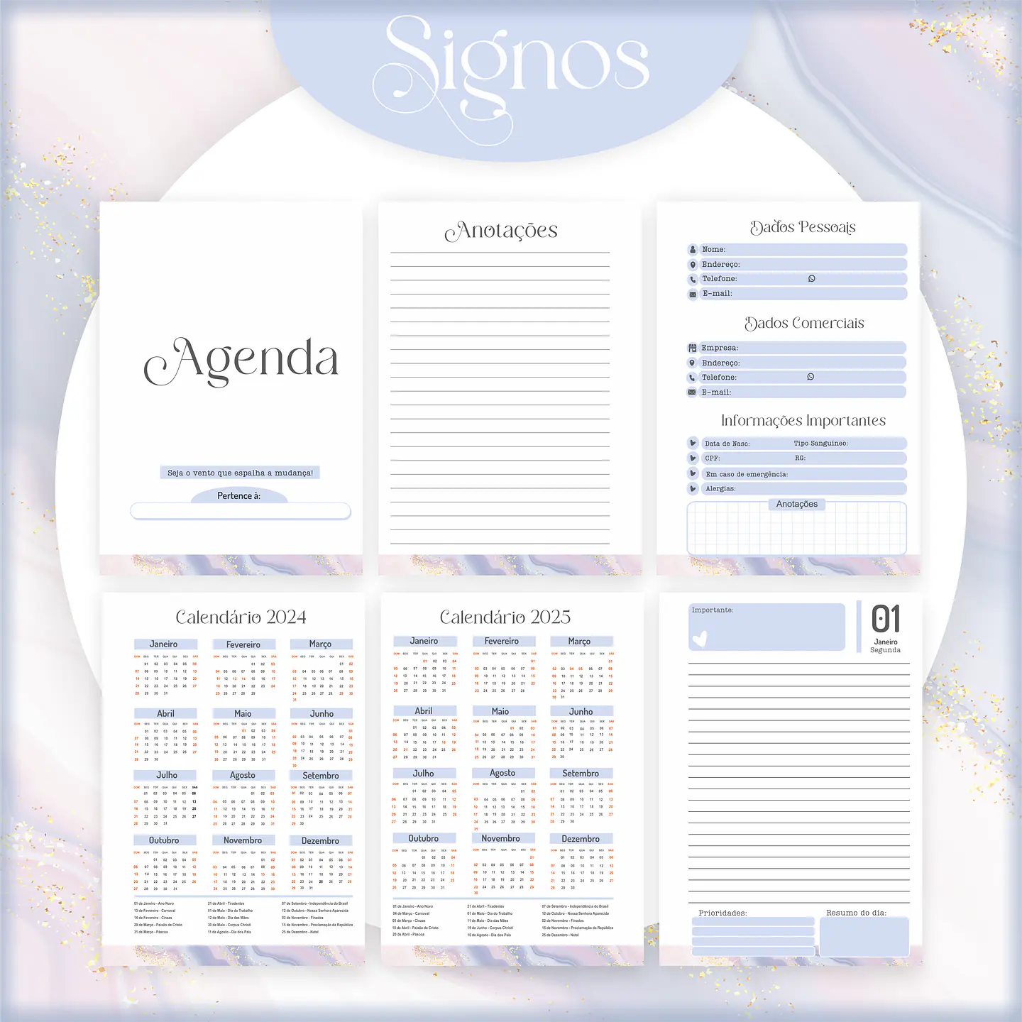 ARQUIVO ENCADERNAÇÃO COMBO SIGNOS - PAMELLA 17