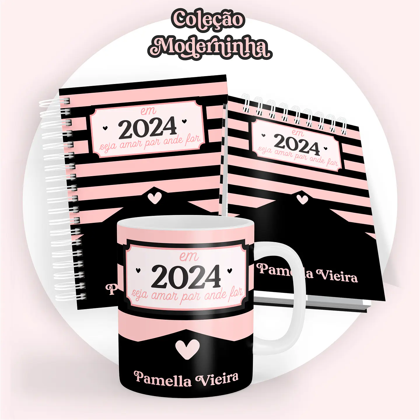 ARQUIVO ENCADERNAÇÃO COMBO PRETO E ROSA 2024 - PAMELLA 2