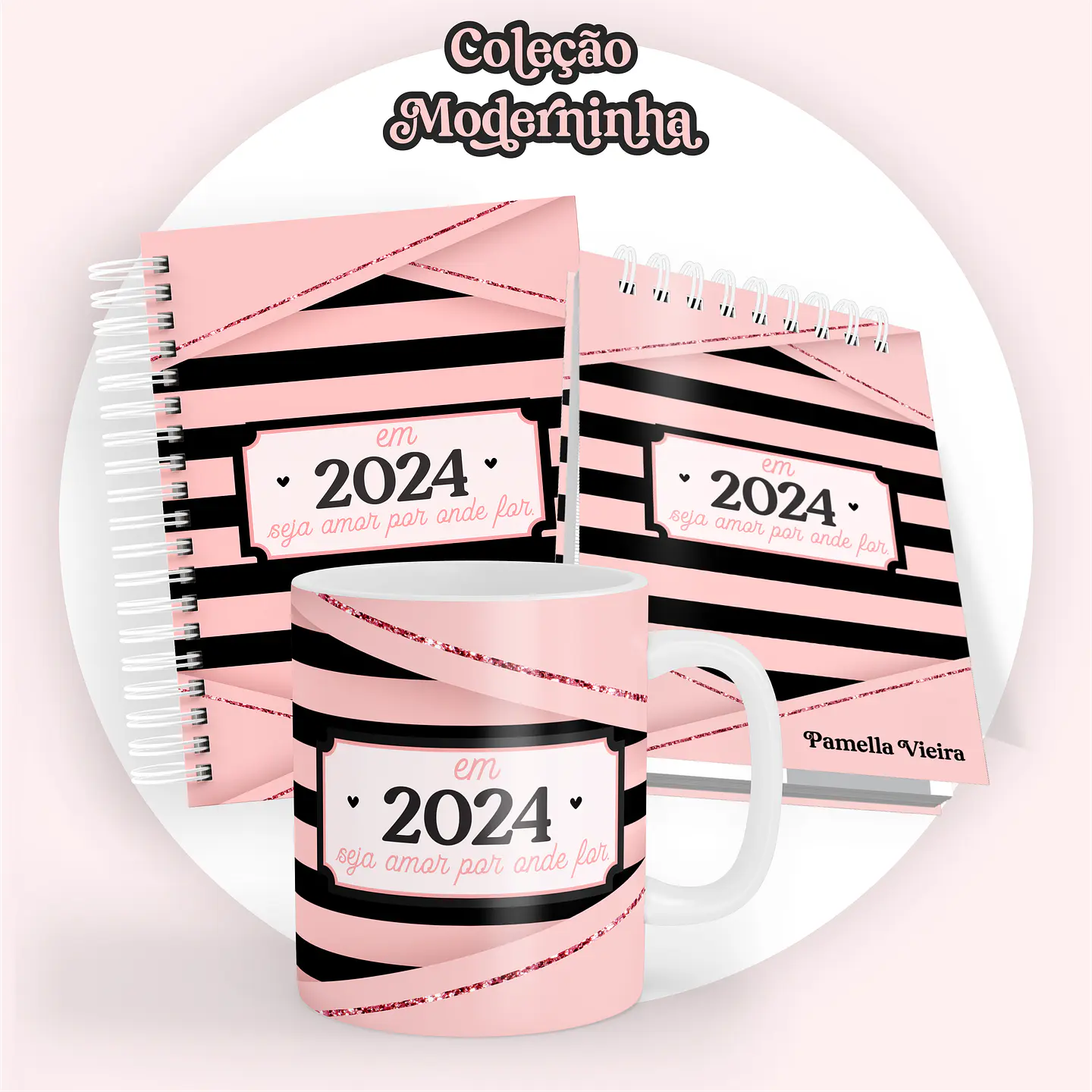 ARQUIVO ENCADERNAÇÃO COMBO PRETO E ROSA 2024 - PAMELLA 3