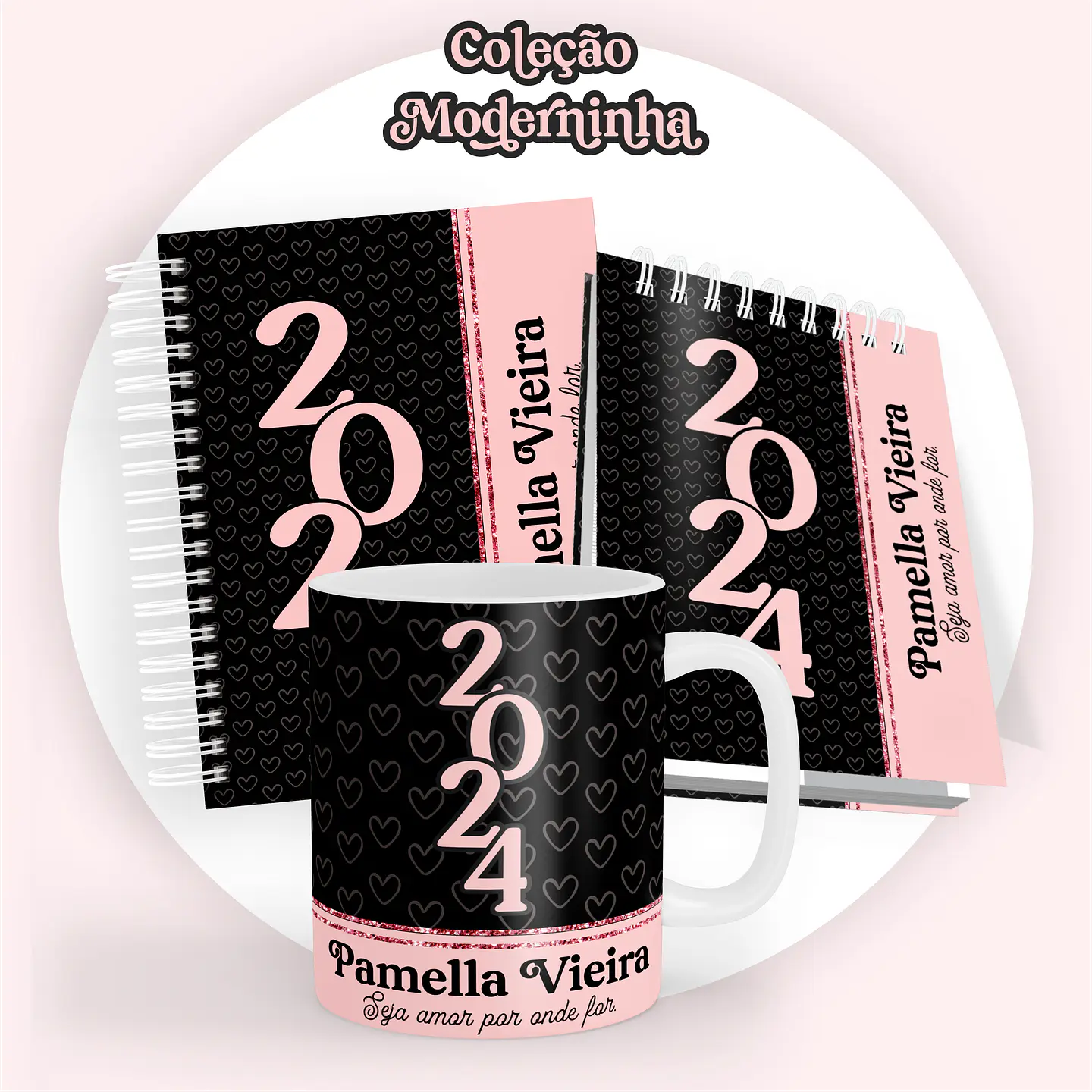 ARQUIVO ENCADERNAÇÃO COMBO PRETO E ROSA 2024 - PAMELLA 4